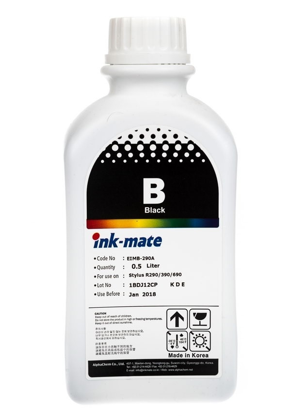 Чернила Epson (Ink-Mate) 500 мл, EIMB-290 А (черный)