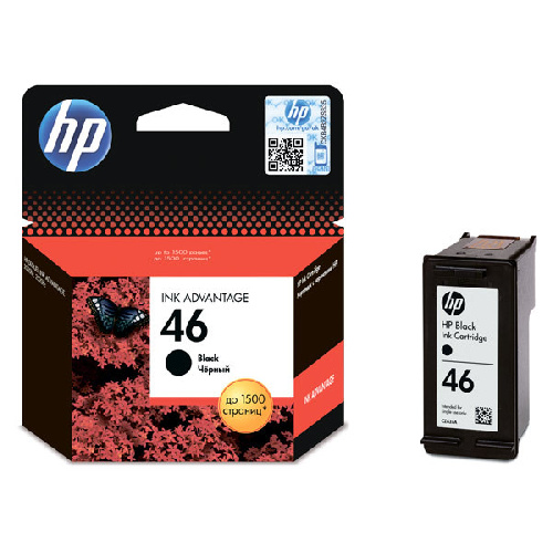Картридж HP 46 DJ 2020/2520 №46 (O) CZ637AE, BK