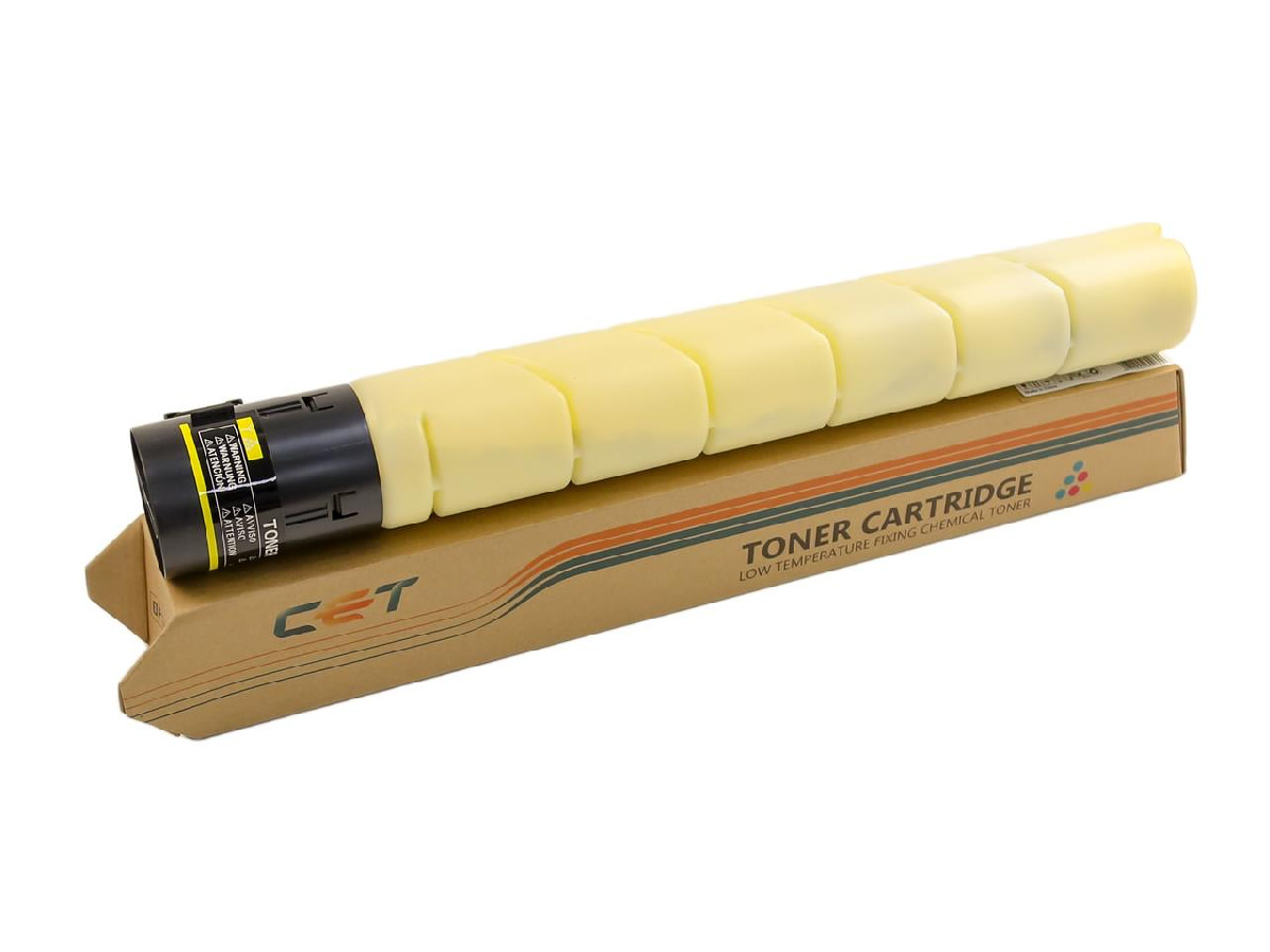 Картридж Konica Minolta TN-221Y для Bizhub C227/C287 (CET) Yellow, 467г, 21000 стр., CET7324
