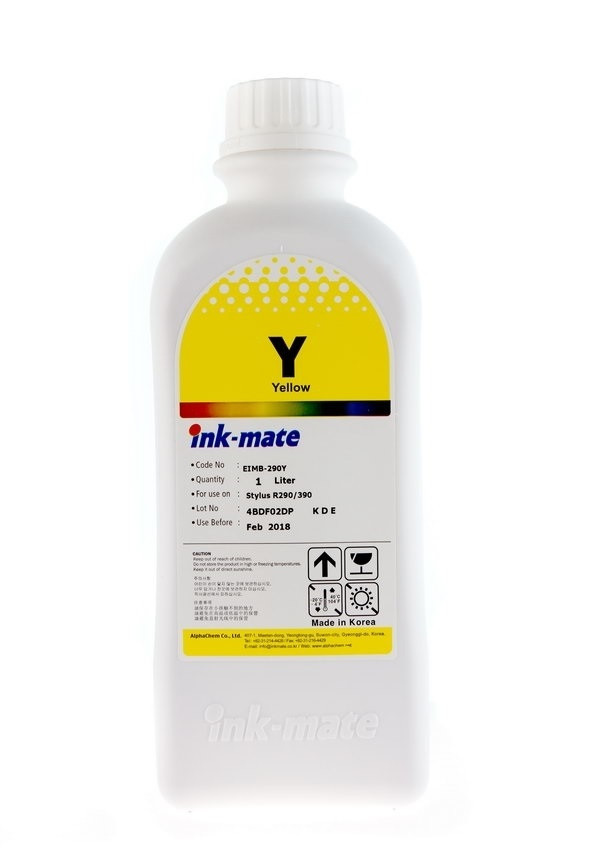 Чернила Epson (Ink-Mate) 1л, EIMB-290 Y (желтый)