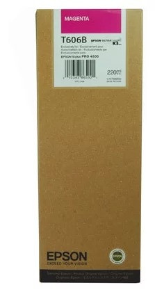 Картридж Epson Stylus Pro 4800 (O) C13T606B00, пурпурный, 220 мл