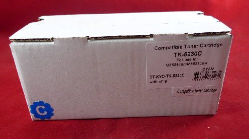 Тонер-картридж Kyocera Ecosys P5021cdn/P5021cdw/M5521cdn/M5521cdw TK-5230C cyan 2.2K (ELP Imaging)