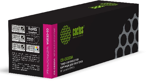 Картридж лазерный Cactus CS-CE323A CE323A пурпурный (1300стр.) для HP LJ CP1525