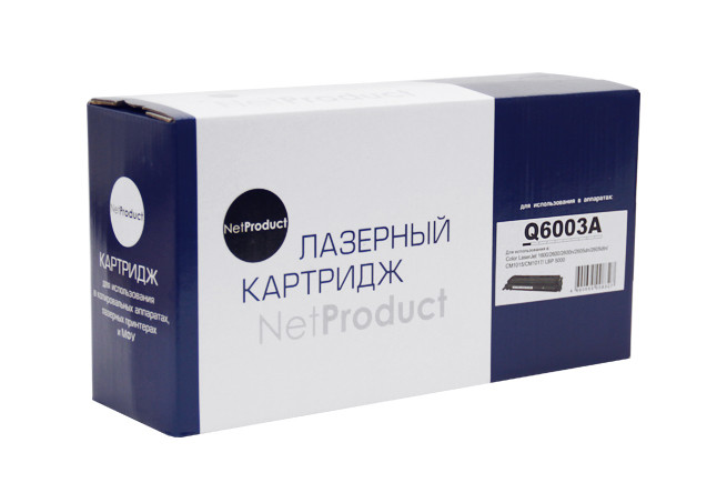 Картридж HP CLJ 1600/2600/2605 (NetProduct) Q6003A, M, 2K, ВОССТАН