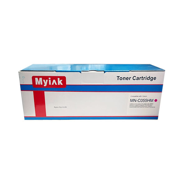 Картридж для CANON LBP-663/664/MF746/742/744 Cartridge 055H красный (5,9K, псевдоЧИП ) MyInk