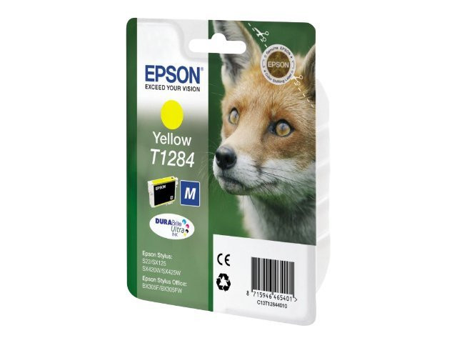 Картридж Epson Stylus S22/SX125/SX420W/SX425W/BX305F (O) C13T12844012, Y