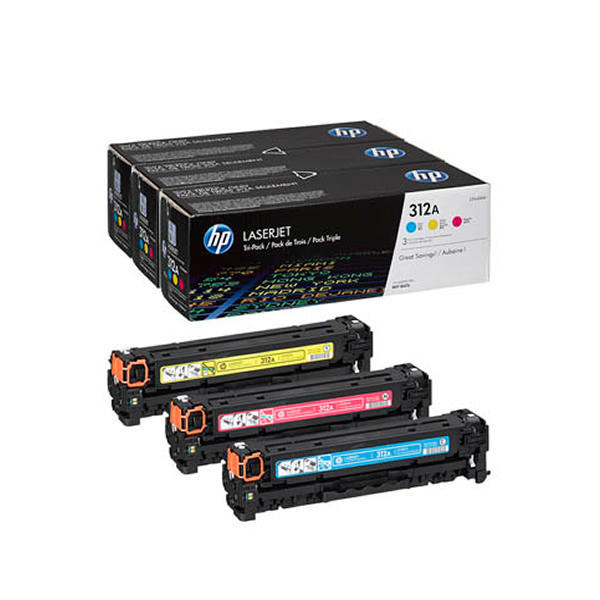Картридж HP CLJ Pro MFP M476dn/dw/nw (O) комплект №312A, CF440AM, C/M/Y