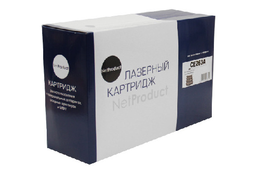 Картридж HP CLJ CP4025/4525 (NetProduct) CE263A, M, 11K, ВОССТАН.
