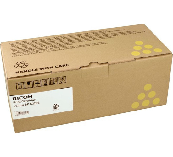 Картридж Ricoh Aficio SP C220S/C222SF/SP C220N/C240DN/C240SF (O), SP C220E Y, 2.3K, 406055 / 407643