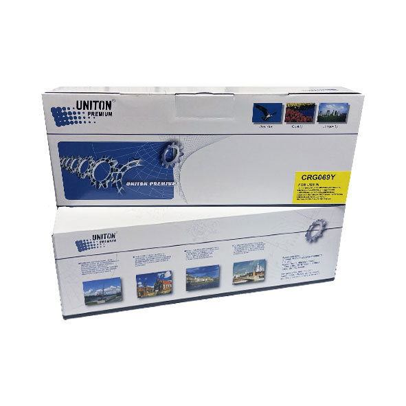Картридж CANON LBP-673/ MF752/754 Cartridge 069 желтый (1,9K) БЕЗ ЧИПА!!! UNITON Premium