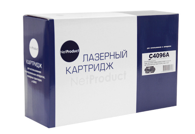 Картридж HP LJ 2100/2200 (NetProduct) C4096A, 5K
