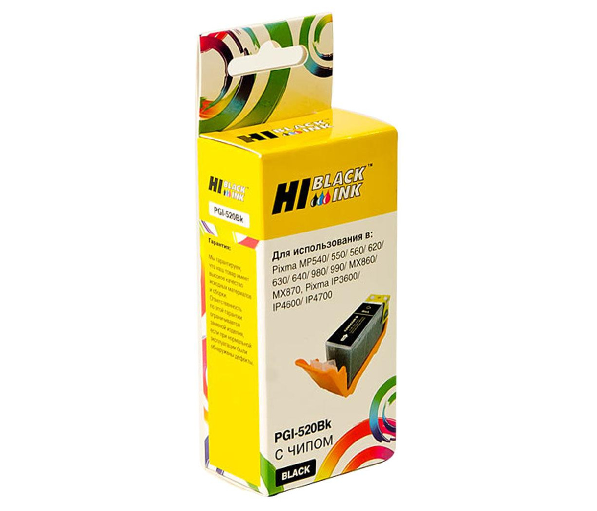 Картридж Canon PIXMA iP3600/iP4600/MP540 (Hi-black) PGI-520, BK
