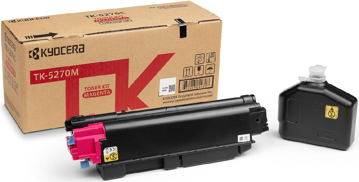 Картридж Kyocera ECOSYS M6230cidn/M6630/P6230cdn (O) TK-5270, M, 6K