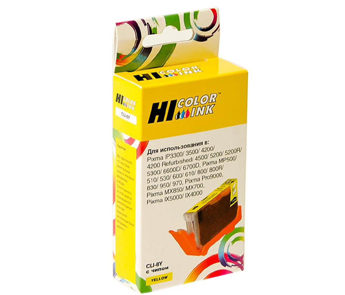 Картридж Canon PIXMA iP4200/iP6600D/MP500 (Hi-Black) CLI-8Y, Y