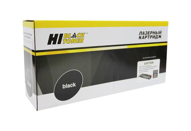 Картридж HP CLJ 5500/5550 (Hi-Black) C9730A, BK, 11K, ВОССТАН
