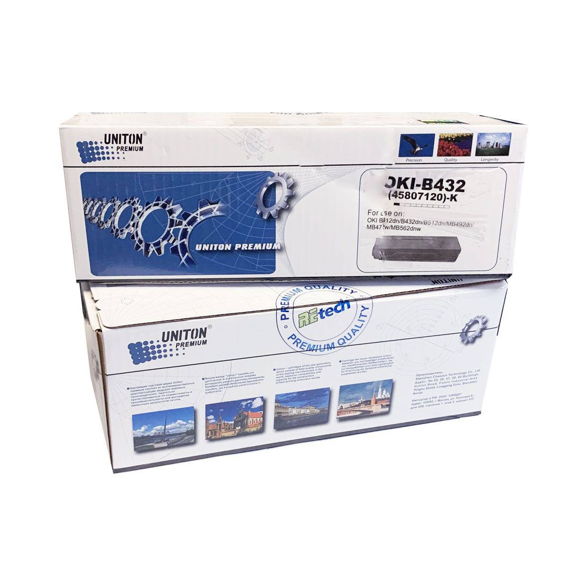 Тонер-картридж для Oki B412/B432/B512/MB472/MB492/MB562 (45807120/45807106) (7K) UNITON Premium