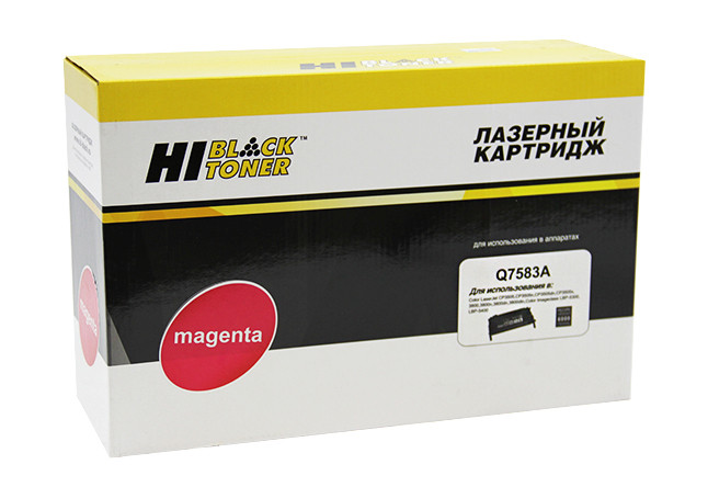 Картридж HP CLJ 3800/CP3505/Canon MF8450 (Hi-Black) Q7583A, M, 6K, ВОССТАН.