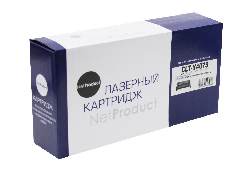 Картридж Samsung CLP-320/320n/325/CLX-3185/3185n (NetProduct) CLT-Y407S, Y, 1K