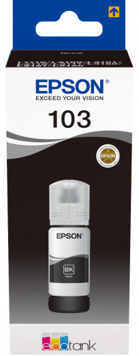 Чернила Epson 103 L1110/L3100/L3101/L3110/L3150/L3151 (O) C13T00S14A, black, 65ml