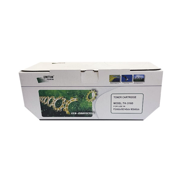 Тонер-картридж для (TK-3160) KYOCERA (12,5K,TG-48 MURATA) UNITON Premium GREEN LINE (Eco Protected)