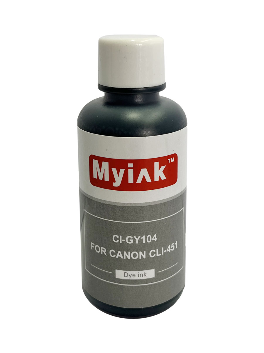 Чернила для CANON CLI-451GY (100мл,grey Dye) CI-GY104 Gloria MyInk