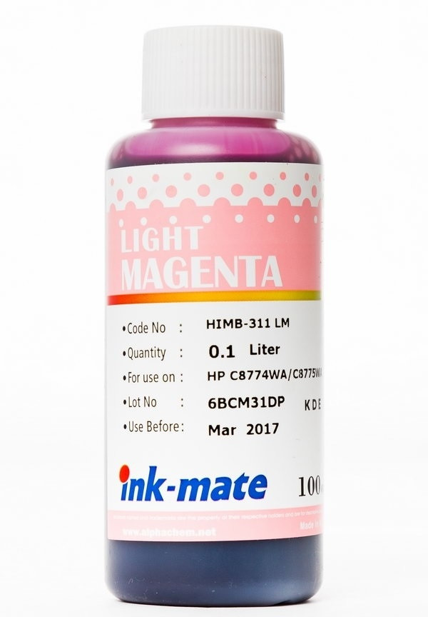 Чернила HP (Ink-Mate) 100 мл, HIMB-311LM (св. пурпурный)