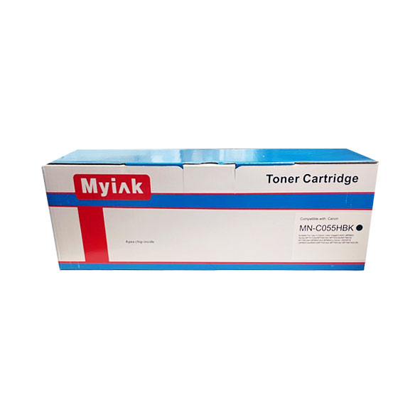 Картридж для CANON LBP-663/664/MF746/742/744 Cartridge 055H черный (7.6K, псевдоЧип ) MyInk