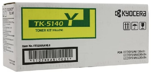 Картридж Kyocera ECOSYS M6030cdn/M6530cdn/P6130cdn (O) TK-5140, Y, 5K