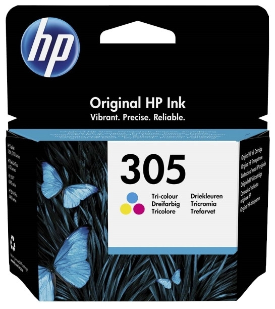 Картридж HP DeskJet 2300-ser/2700-ser/4100-ser/ENVY 6010-ser трехцветный (O) HP 305 / 3YM60AE