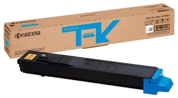 Картридж Kyocera ECOSYS M8124cidn/M8130cidn (O) TK-8115, C, 6K (Европа)