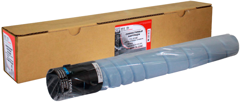Картридж Konica Minolta bizhub C258/308/368 (ELP Imaging) TN-324C, C, туба 510г