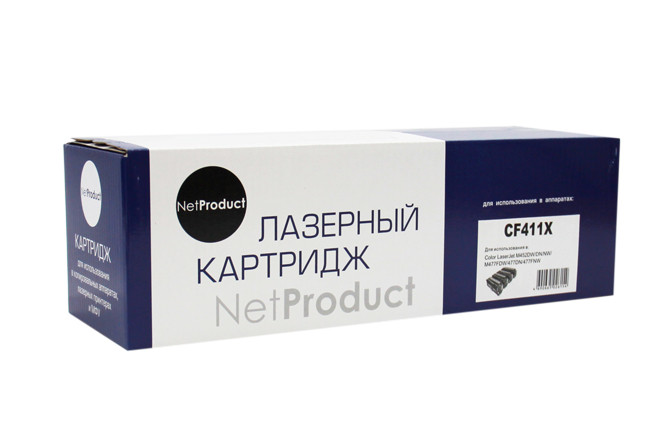 Картридж HP CLJ M452DW/DN/NW/M477FDW/477DN/477FNW (NetProduct) CF411X, C, 5K