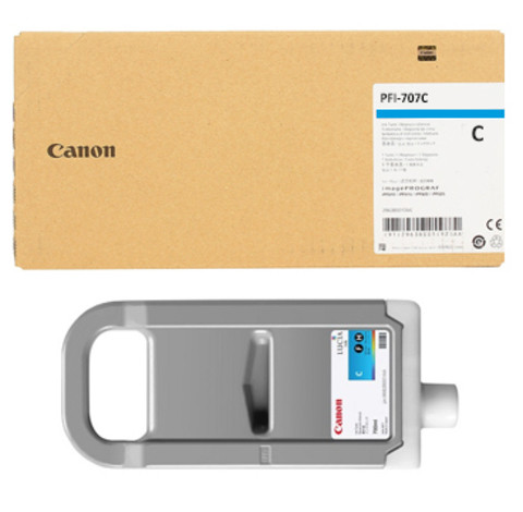 Картридж Canon imagePROGRAF iPF830/840/850 (O) PFI-707C/9822B001, Cyan