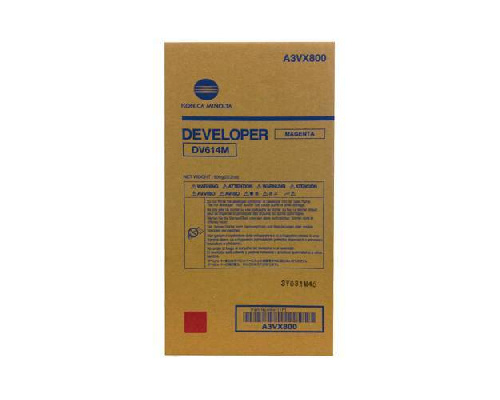Девелопер Konica-Minolta bizhub PRESS C1060/C1060L/C1070/C1070P красный DV-614M A3VX800