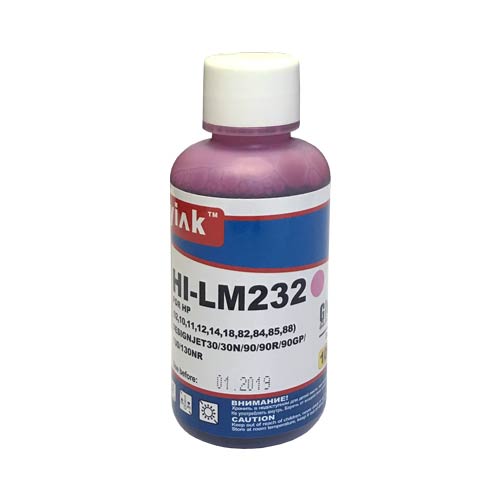 Чернила HP ( 85) HP Designjet30/30n/90/90r/90gp/130 C9429A (100мл,light magenta, Dye) HI-LM232 MyInk