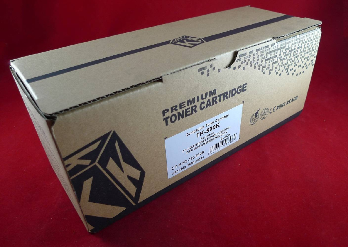 Тонер-картридж для Kyocera FS-C2026MFP TK-590K black 7K (ELP Imaging)