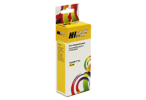 Картридж Canon PIXMA iP7240/MG6340/MG5440 (Hi-Black) CLI-451Y XL, желтый увелич.