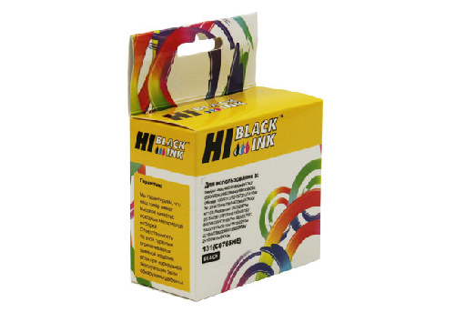 Картридж HP DJ 460C/5743/6543/Officejet6213/7213/7313/7413, №131 (Hi-Black) C8765HE, BK