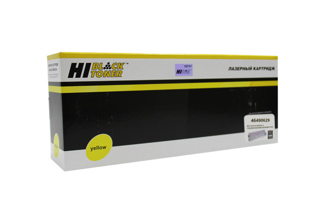 Картридж OKI C532/C542/MC573/MC563 (Hi-Black) 46490629, Y, 6K