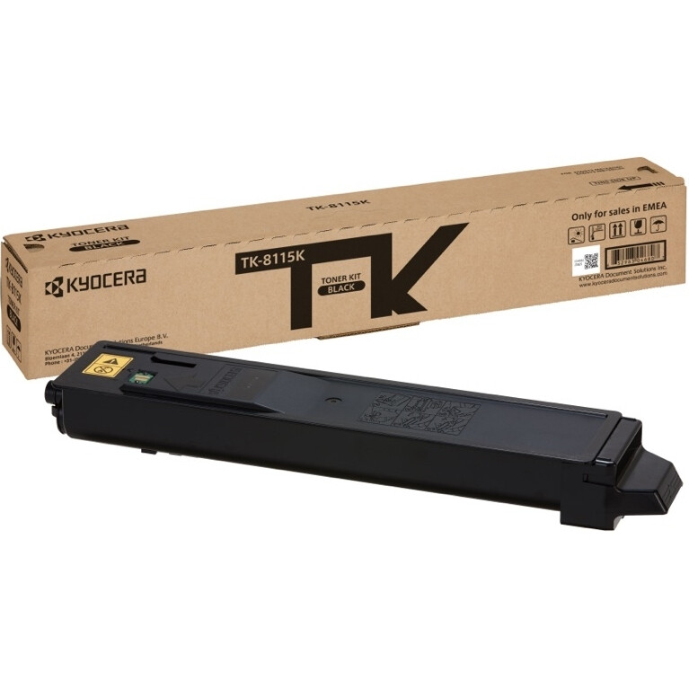 Картридж Kyocera ECOSYS M8124cidn/M8130cidn (O) TK-8115, BK, 12K (Европа)