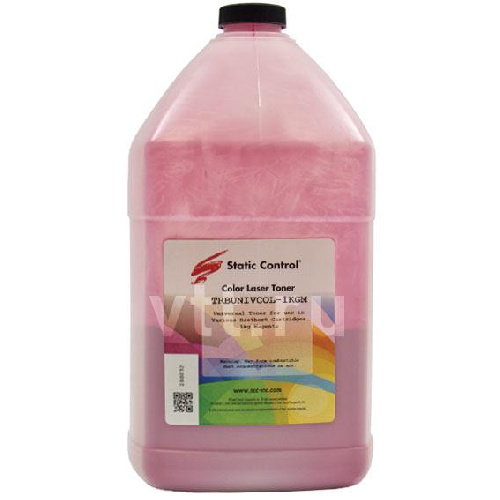 Тонер Brother Color Универсальный (Static Control) M, 1 кг, флакон