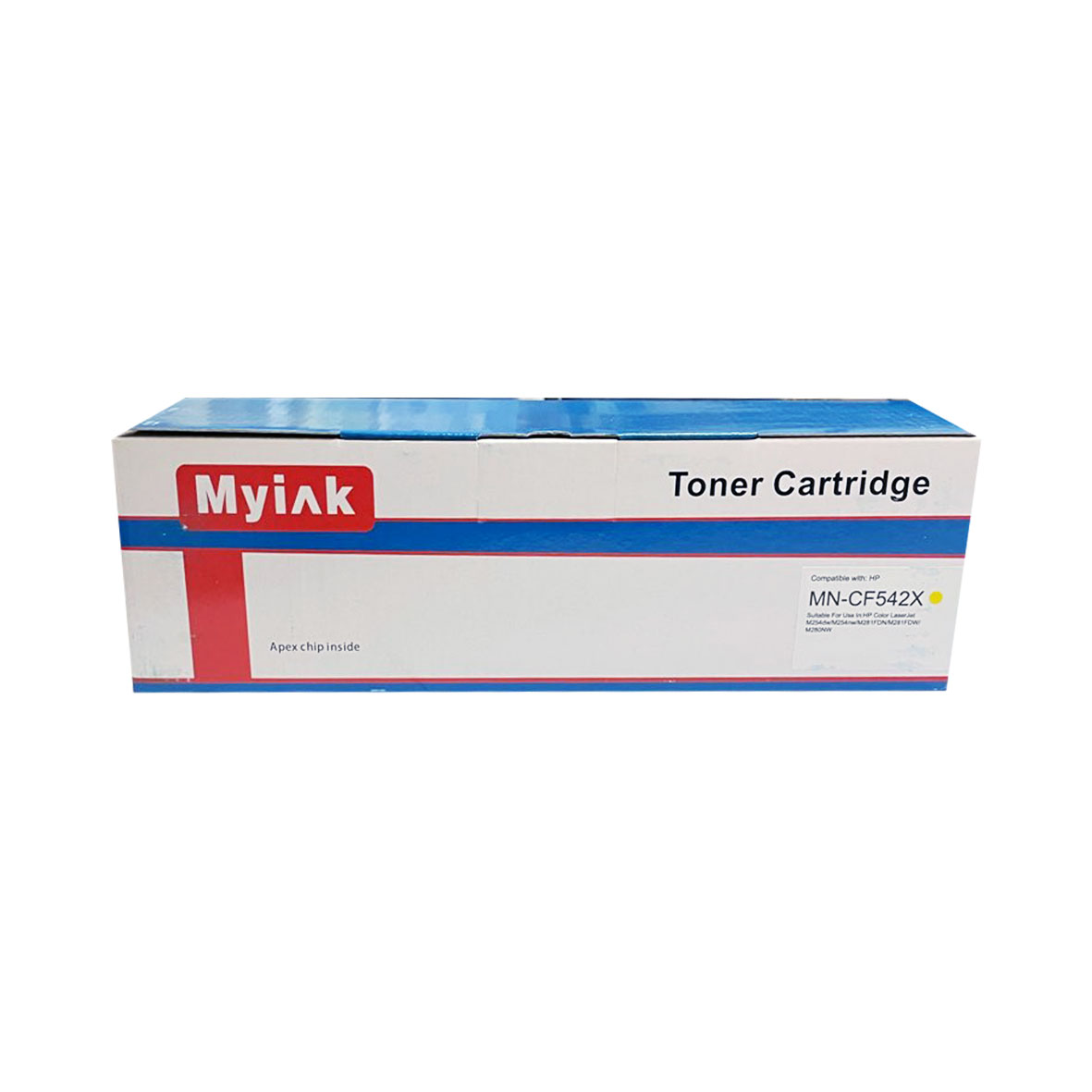 Картридж для HP Color LJ M254/ M280/M281 CF542X (203XL) желтый (2,5K) MyInk