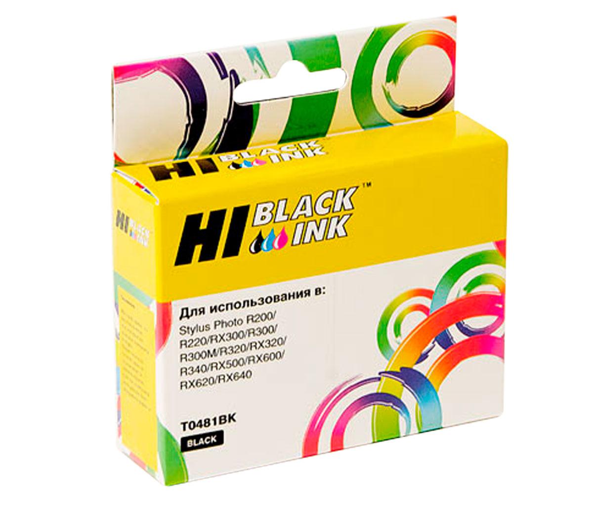 Картридж Epson Stylus Photo R200/R300/RX500/RX600 (Hi-Black) C13T04814010, BK