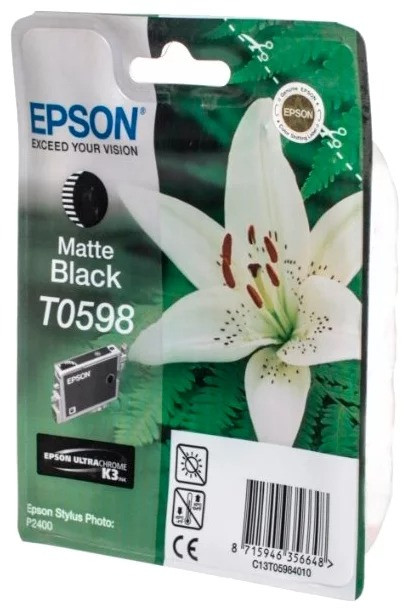 Картридж Epson Stylus Photo R2400 (O) C13T05984010, MBk
