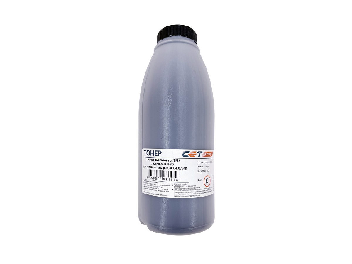 Тонер CANON iRC3025/3025i/3020 (Japan) TF8K + носитель TF8D, Black, 395г/бут, CET7495K395