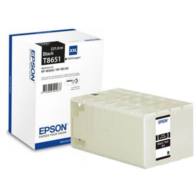 Картридж Epson WORKFORCE PRO WF-M5190DW, WF-M5690DWF (O) T8651/C13T865140