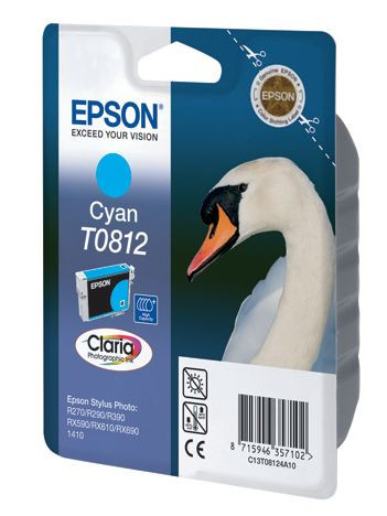 Картридж Epson Stylus R270/390/RX590/T50/TX800FW/Photo1410 (O) T08124A/C13T11124A10, C