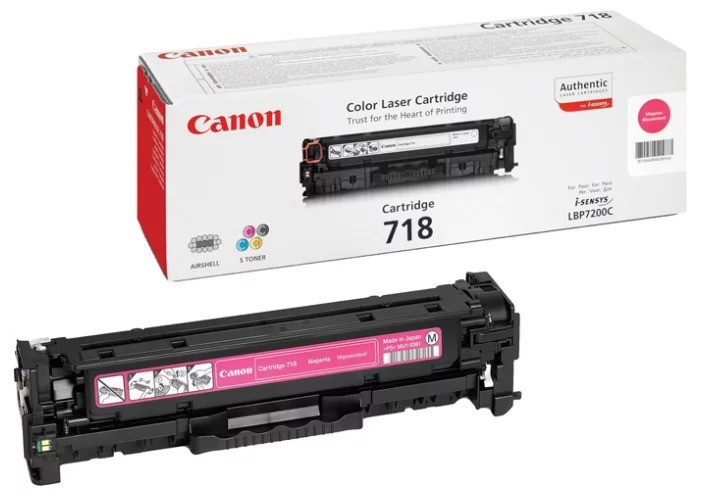 Картридж Canon LBP7200/7310/MF8330/8540 (O) 718M / 2660B002, 2.9K
