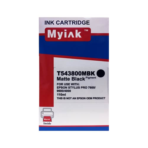 Картридж для (T5438) EPSON St Pro 7600/9600 Matte Black MyInk