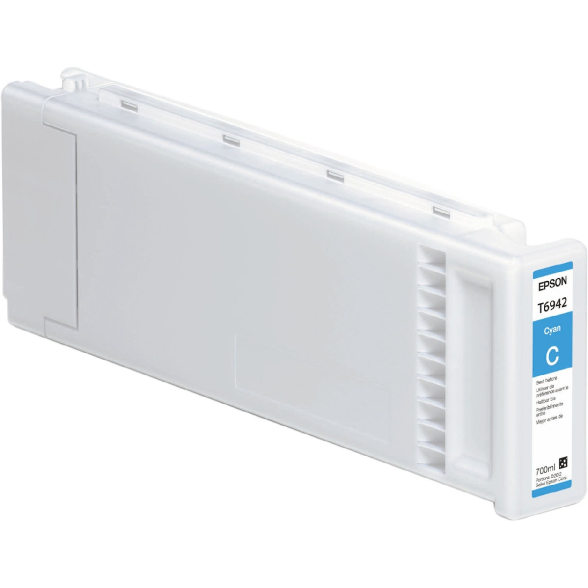 Картридж Epson SureColor SC-T3000/5000/7000 (O) C13T694200, 700мл, голубой